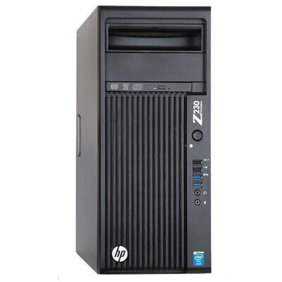 HP Z230 Workstation MT/Xeon E3-1240 v3/16GB/256GB SSD/Quadro 600 1GB/fekete PC (Használt A)