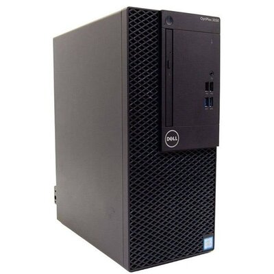 Dell Optiplex 3050 MT/i5-7600/16GB/512GB SSD/Win Pro COA/fekete asztali számítógép (Használt A+,felújított)