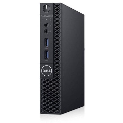 Dell Optiplex 3060 Micro/i5-8500T/16GB/512GB SSD/Win Pro COA/fekete asztali számítógép (Használt A+,felújított)