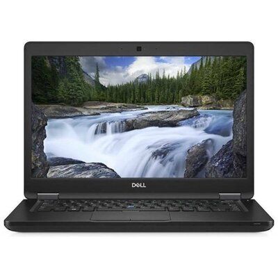 Dell Latitude 5490 14"FHD/Intel Core i7-8650U/16GB/512GB/Int.VGA/Win Pro COA/fekete laptop (Használt A+,felújított)