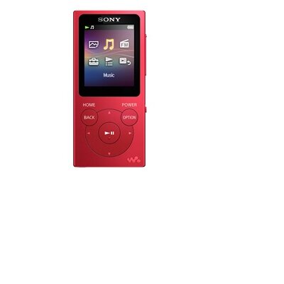 Sony NWE394LR 8GB piros MP3 lejátszó