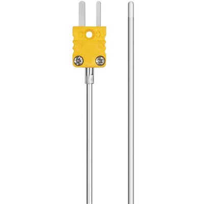 Gáz hőmérséklet érzékelő szenzor -200 tól +1300 °C-ig Testo 0602 5693